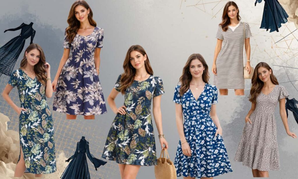 best women’s summer dresses with pockets featuring stylish comfortable and practical outfits for everyday wear